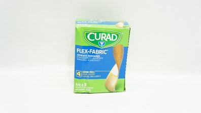 Medline NON25650 Curad Flex-Fabric Adhesive Bandages 3/4 x 3inch - Box of 100